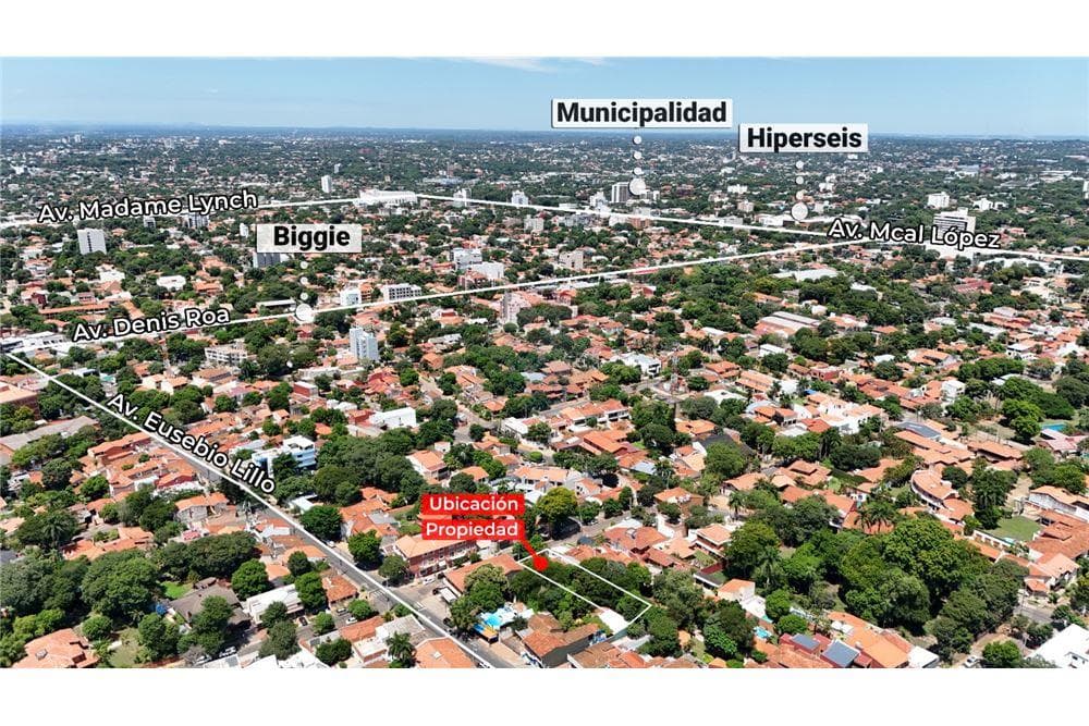 Vendo amplio terreno en asuncion, san cristobal