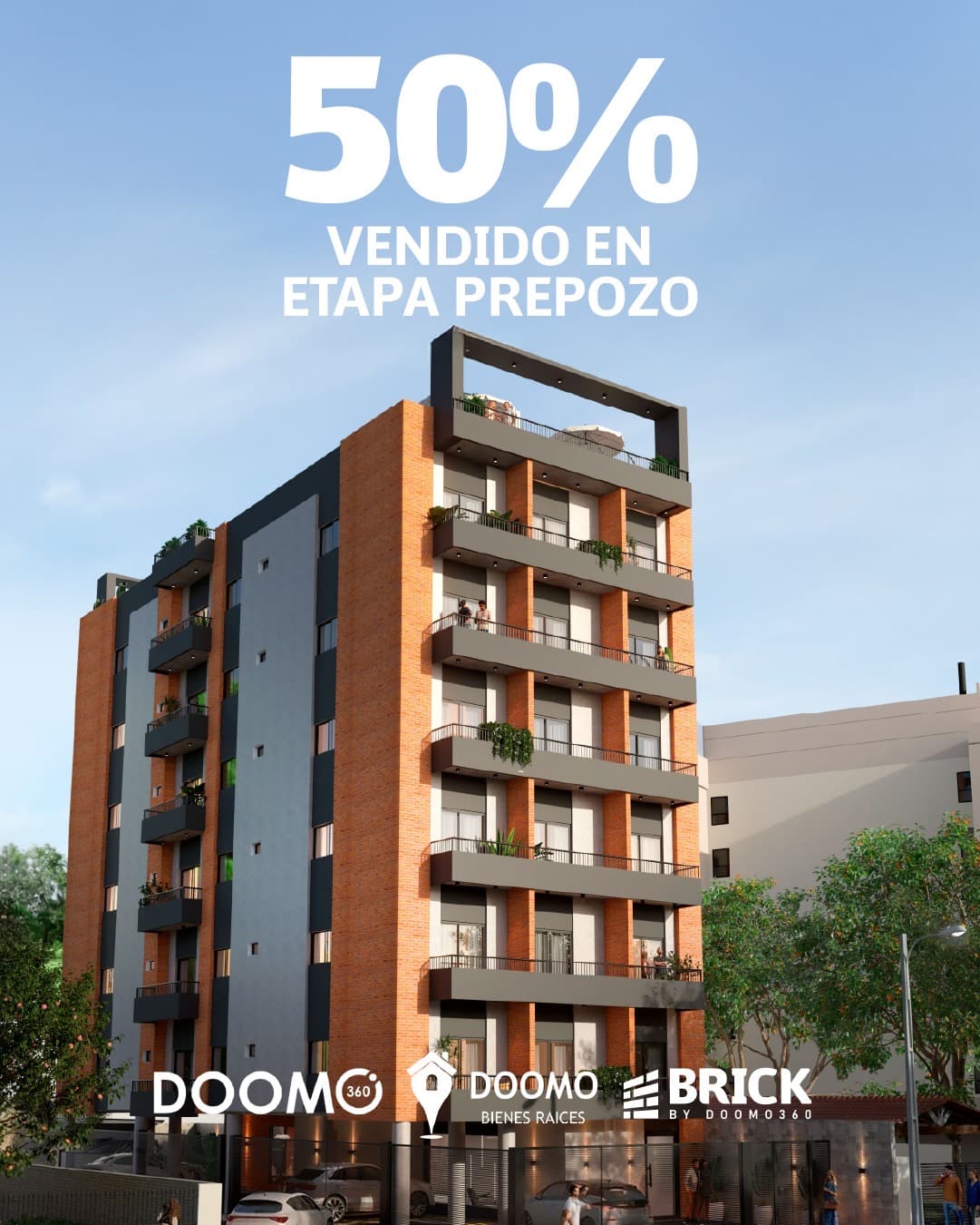 Departamento en pozo - edificio brick, foto 2