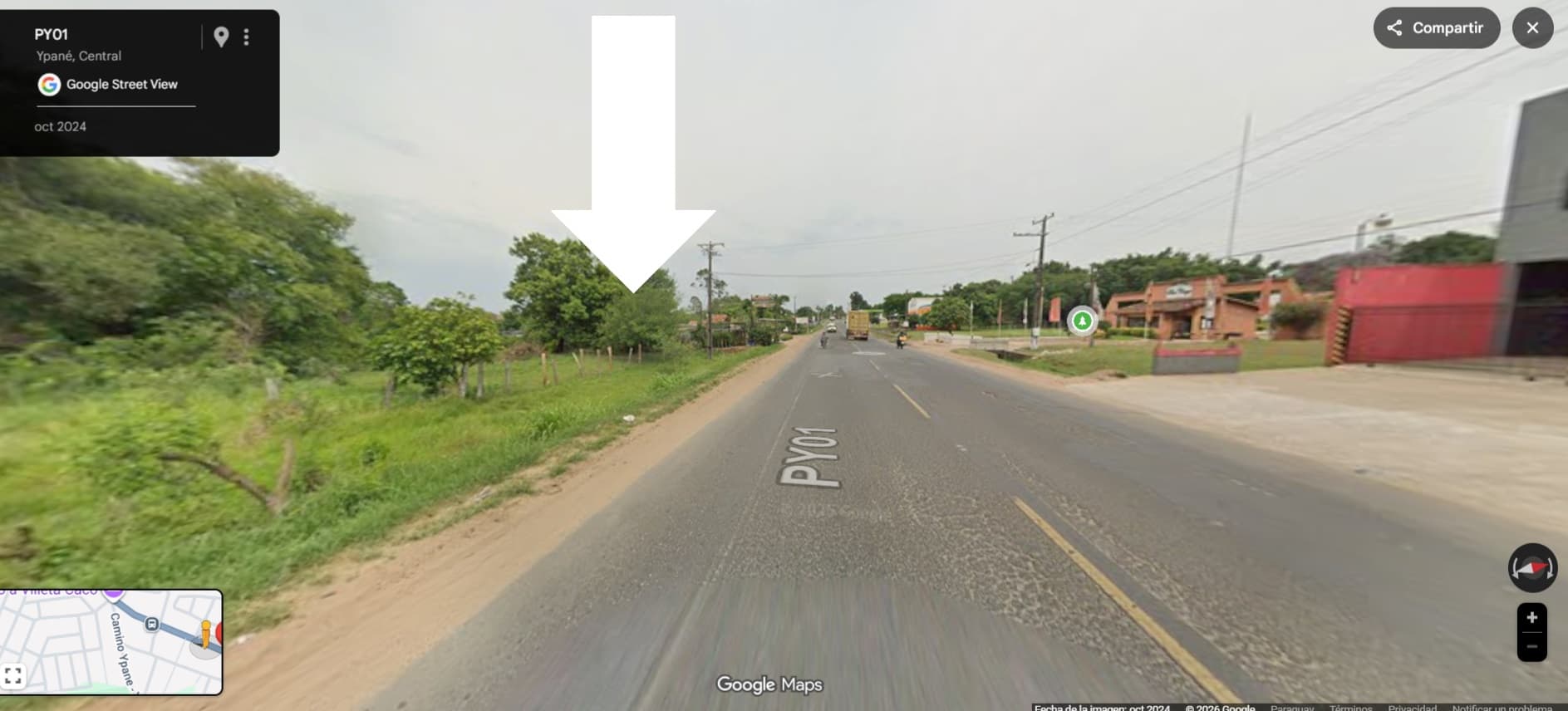 Frente comercial sobre ruta 1 – ypané — foto 3