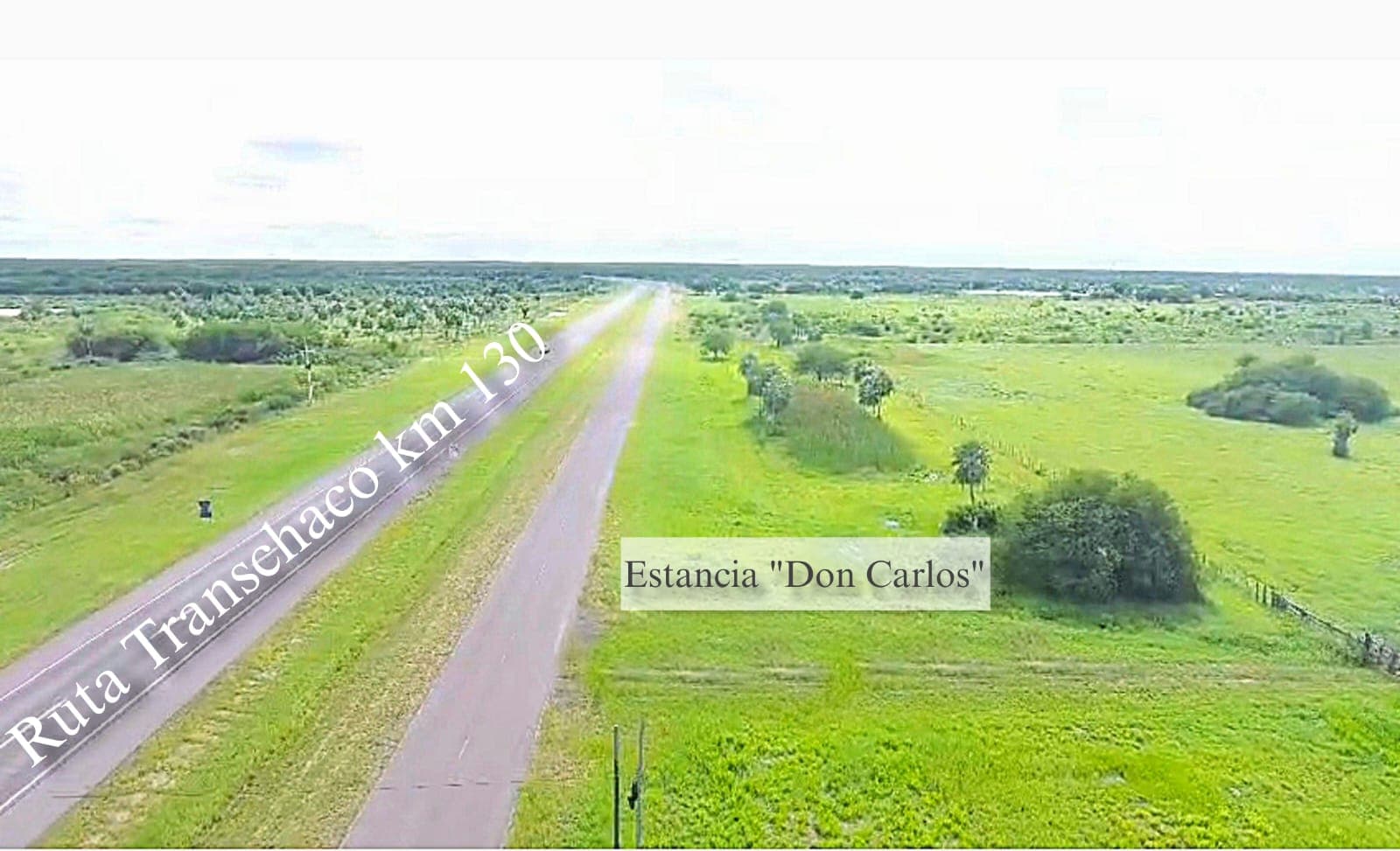 Estancia sobre ruta transchaco km 130