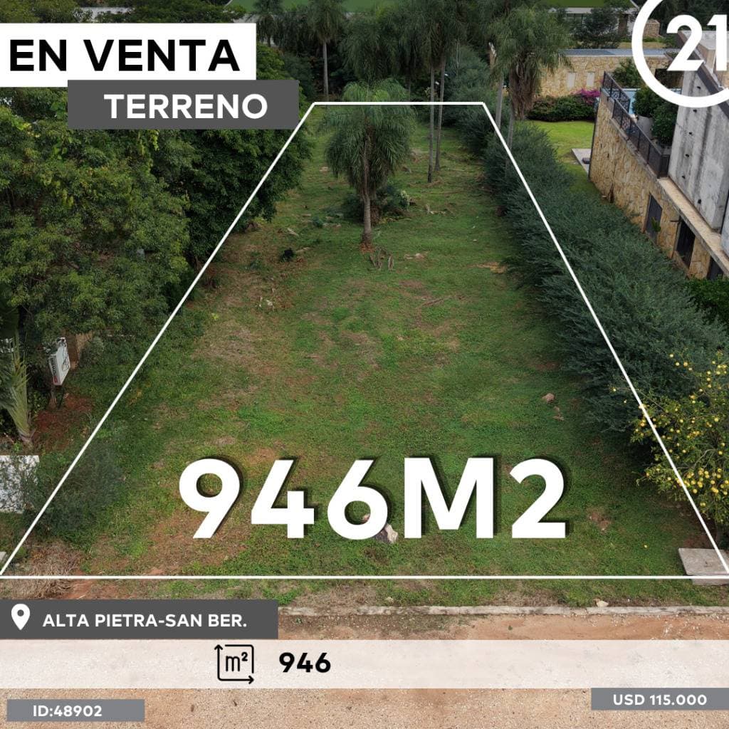 Terreno en Barrio Cerrado Alta Pietra - San Bernardino