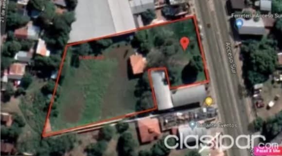 Vendo Terreno Sobre Acceso Sur De 6000 Mts2 Con 48 Mts De Frente - Ñemby