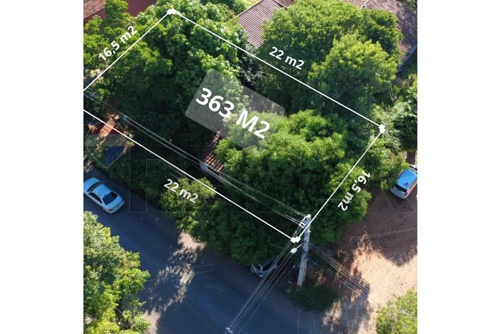 Vendo terreno en esquina en villa universitaria San Lorenzo