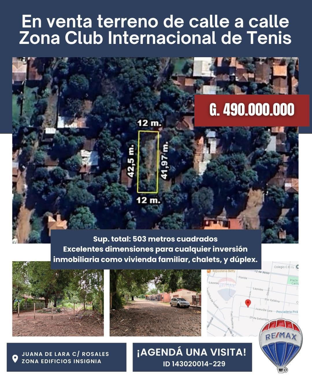 Terreno en Venta Luque Campo Grande Juana de Lara c/Rosales, foto 1