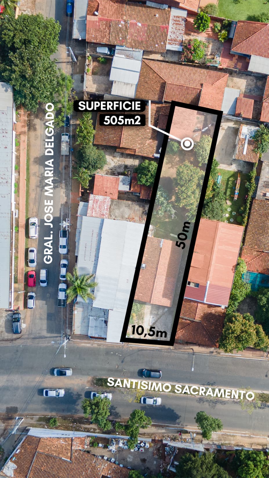 Terreno sobre av. Sacramento, foto 1