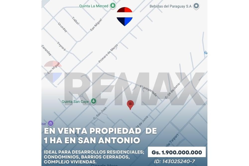 Terreno - Venta - San Antonio, Central, Paraguay, Inversión!, foto 2