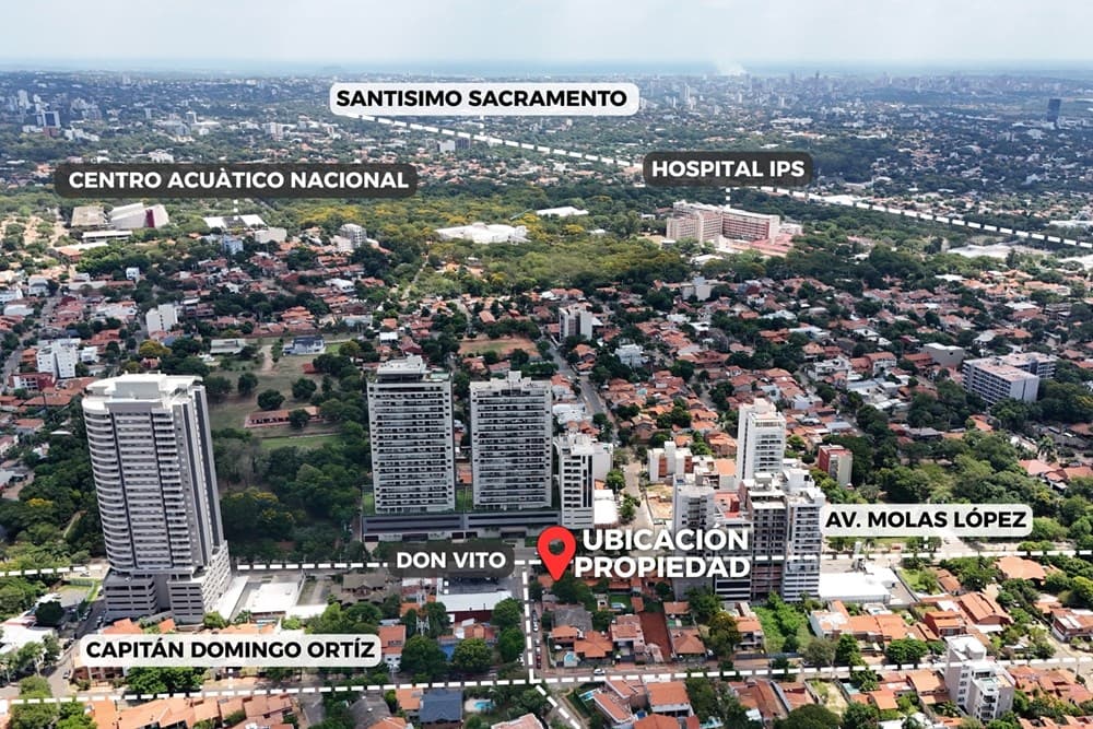 Residencia en esquina sobre avenida molas lópez – barrio mburucuyá