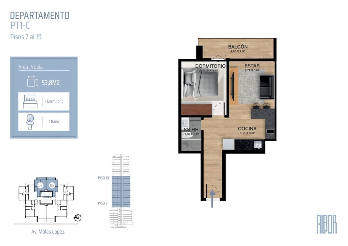 Departamento en Las Lomas asuncion, foto 5