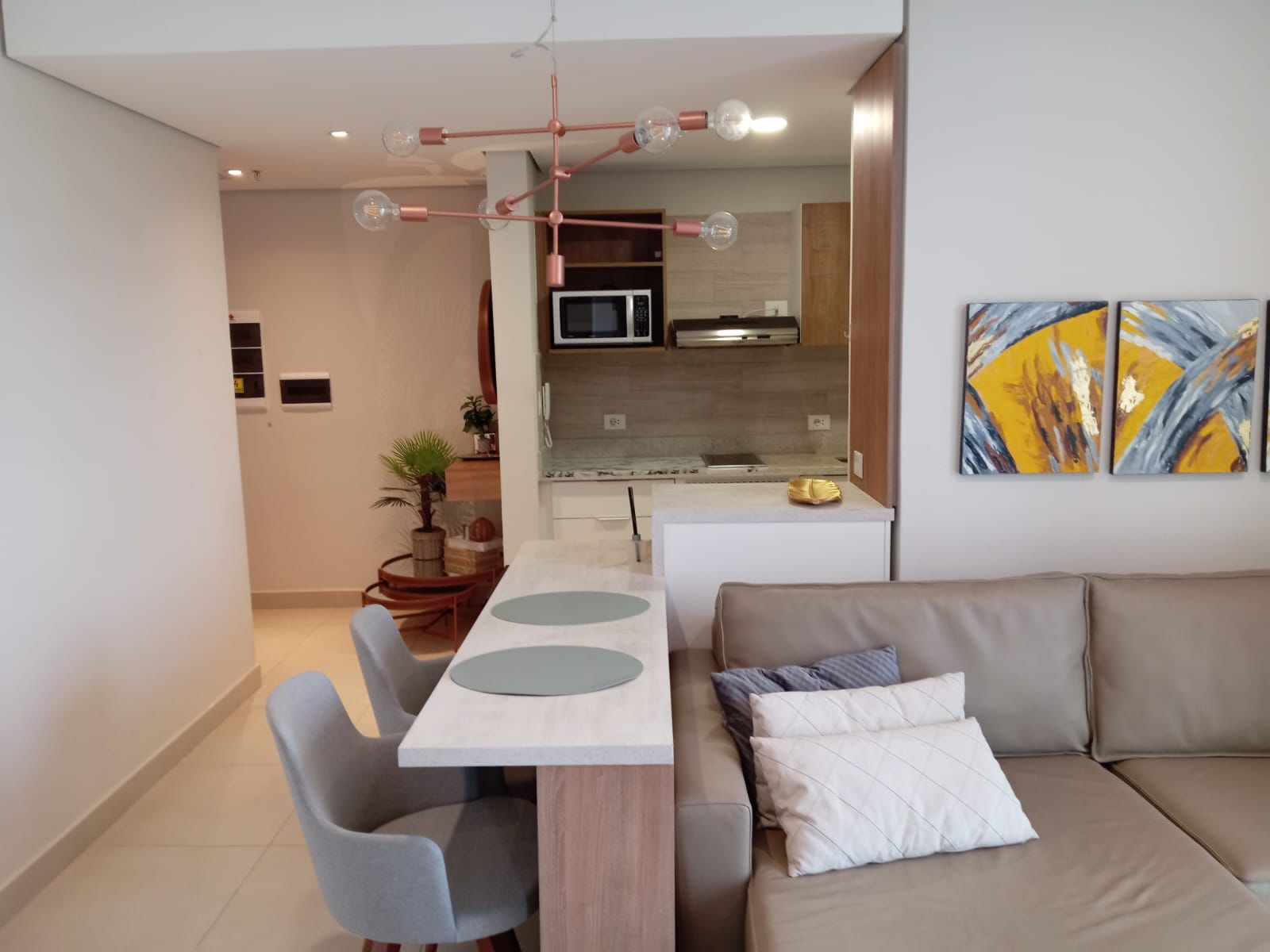 Mburucuya, en alquiler departamento de 1 dormitorio amoblado, foto 2