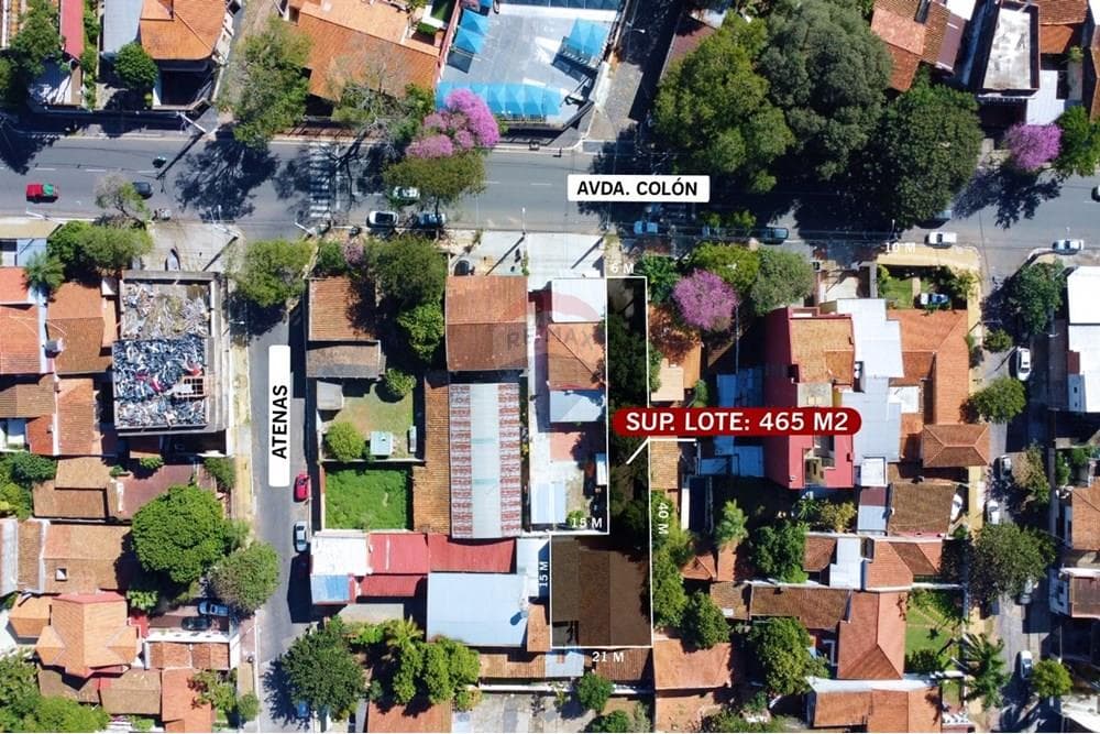Vendo terreno sobre avenida colon sajonia