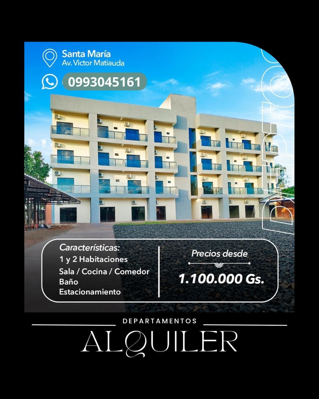 Departamento en encarnacion barrio santa maria, foto 1