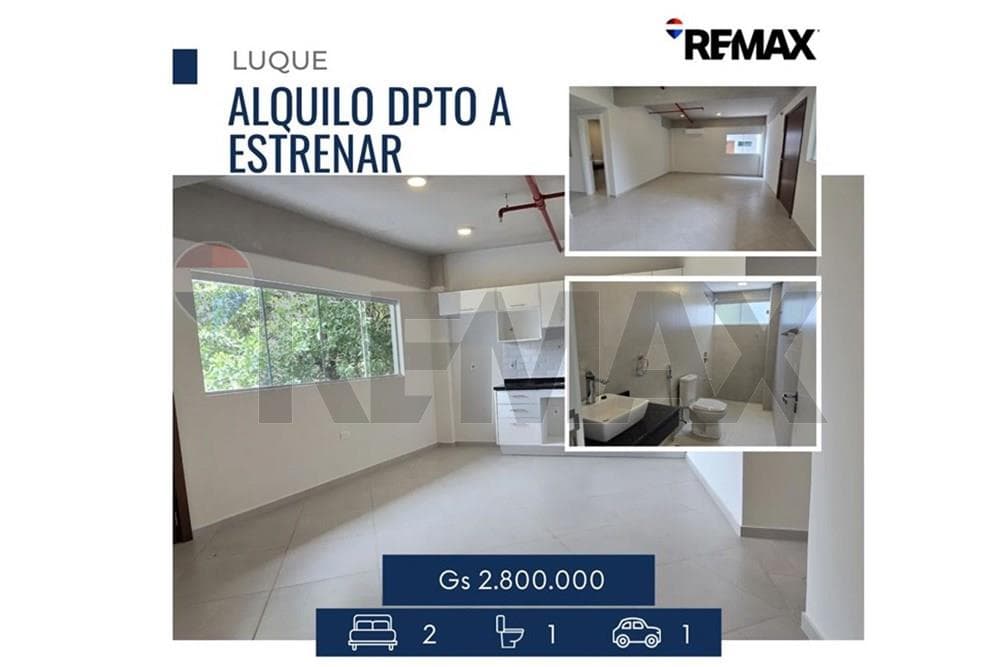 Departamento - Alquiler - Luque, Paraguay