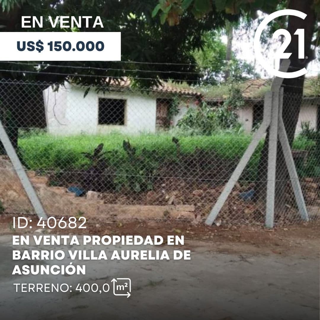 En venta propiedad en villa aurelia