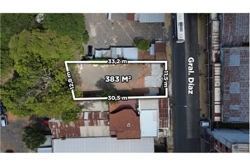 Terreno de 383 m² en barrio la Encarnación — centro de Asunción, foto 3
