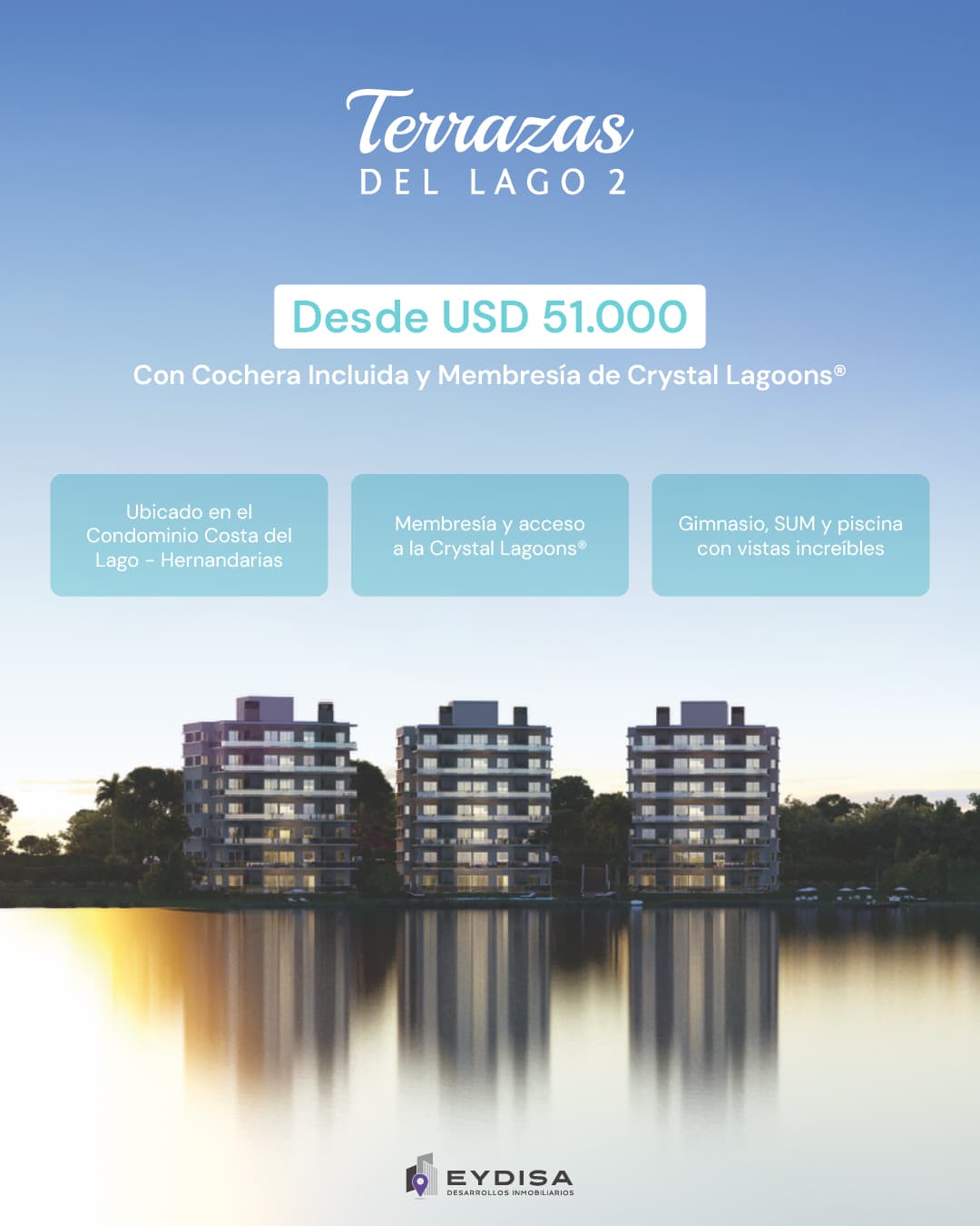 Departamento - Terrazas del Lago 3, foto 2