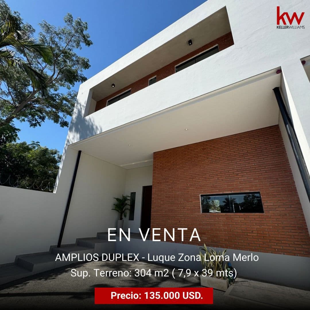 Vendo duplex en loma merlo - Luque