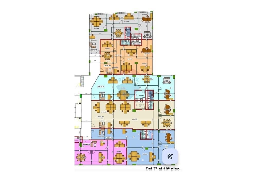 Alquill oficina corporativa de 700 m2 en villamorra - asuncion, foto 2