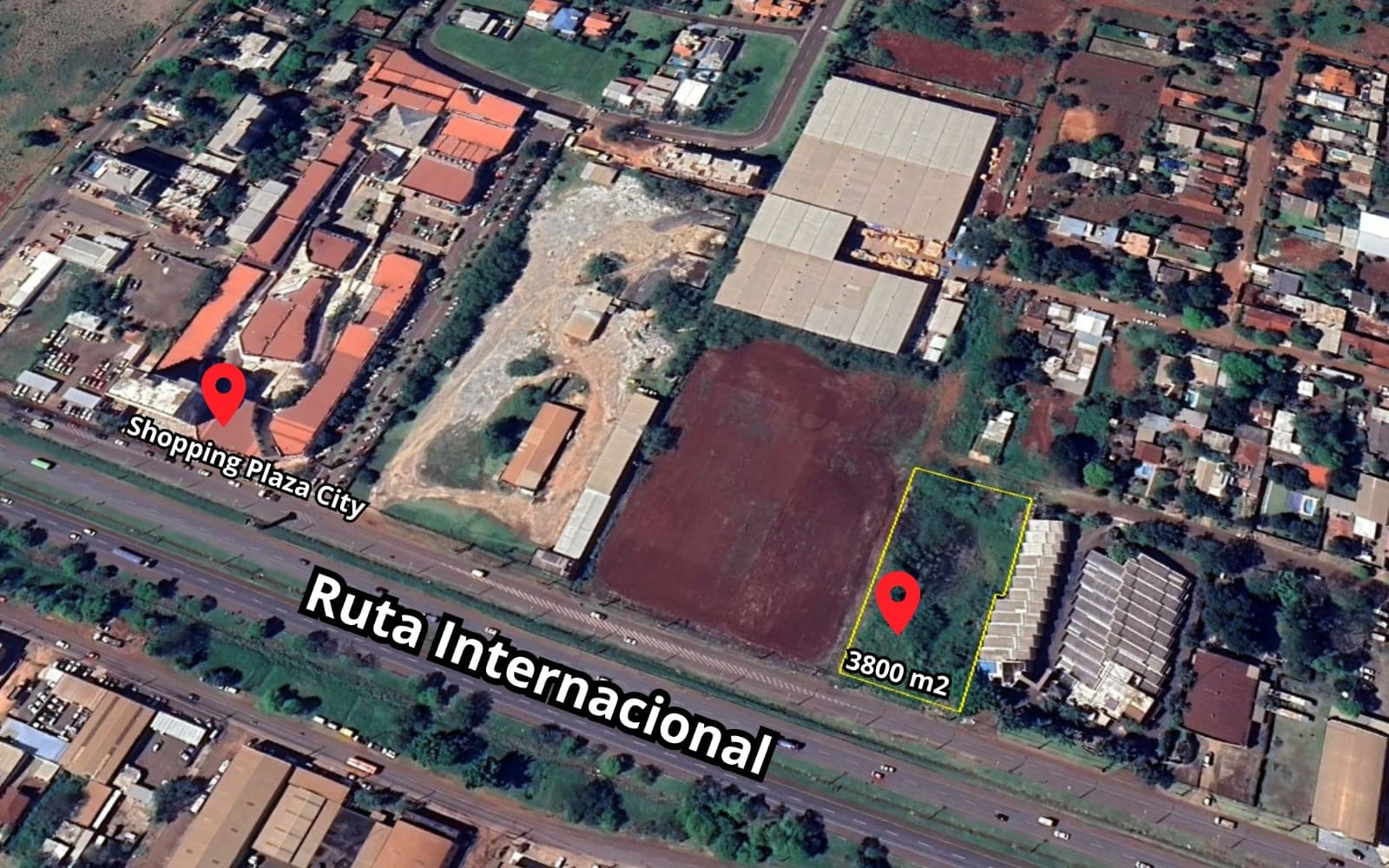 Gran terreno sobre ruta en cde, foto 1