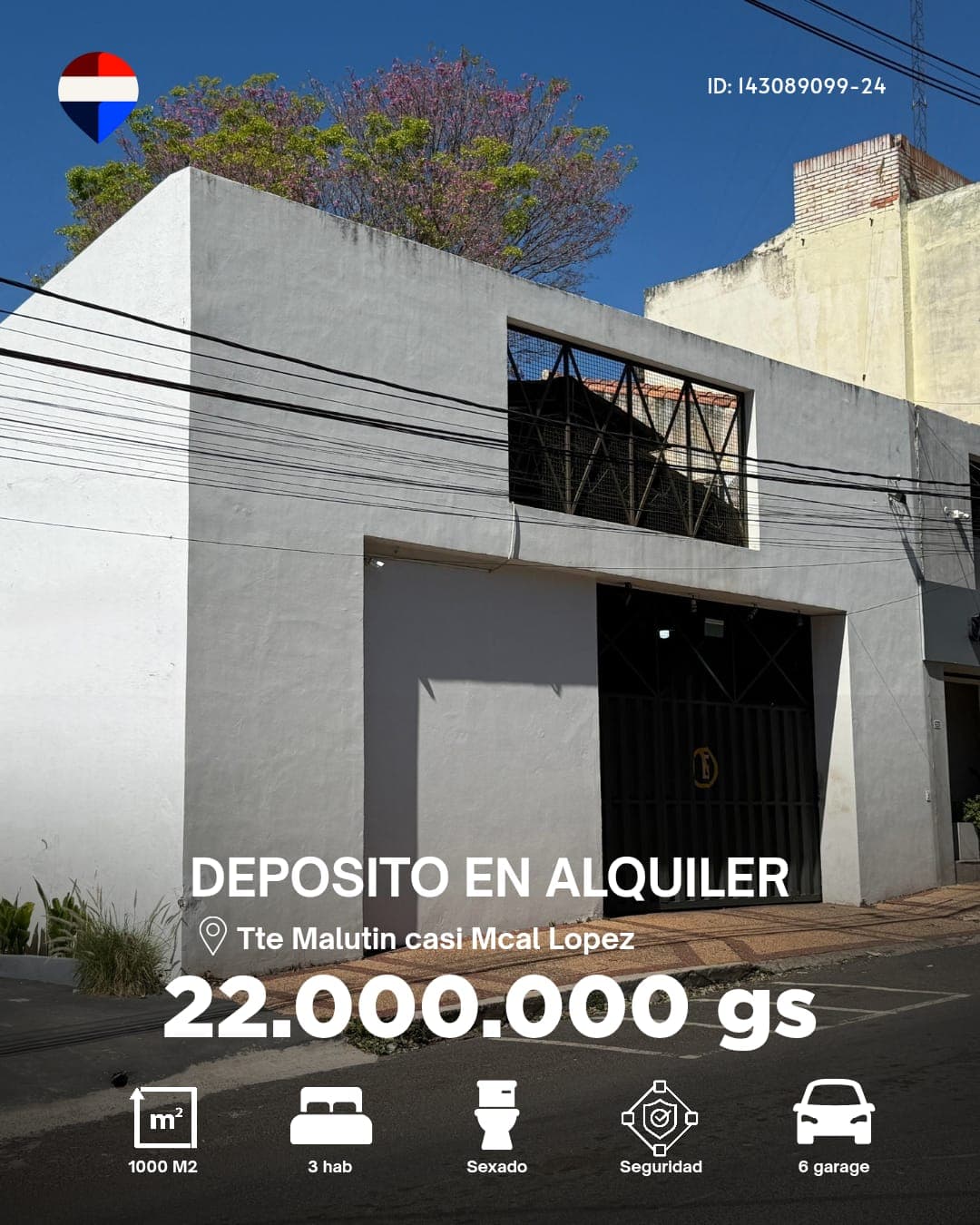 Local Comercial-Alquiler-PY Asunción Villa Morra tte malutin mariscal lopez