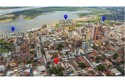Terreno de 383 m² en barrio la Encarnación — centro de Asunción, foto 2