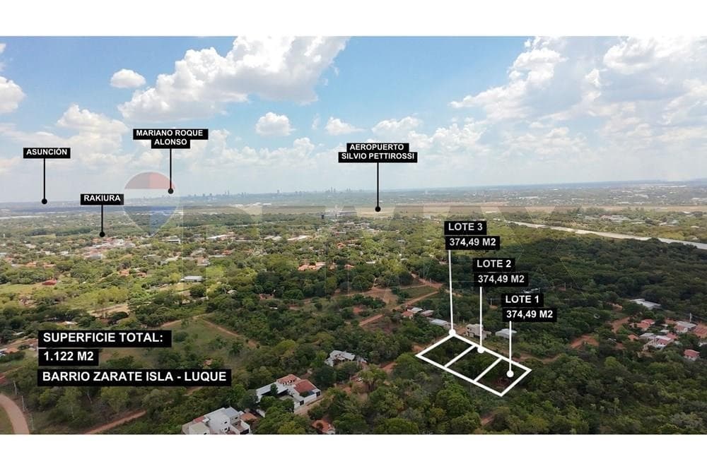 Terreno de 1.122 m2 en zarate isla - Luque, foto 4