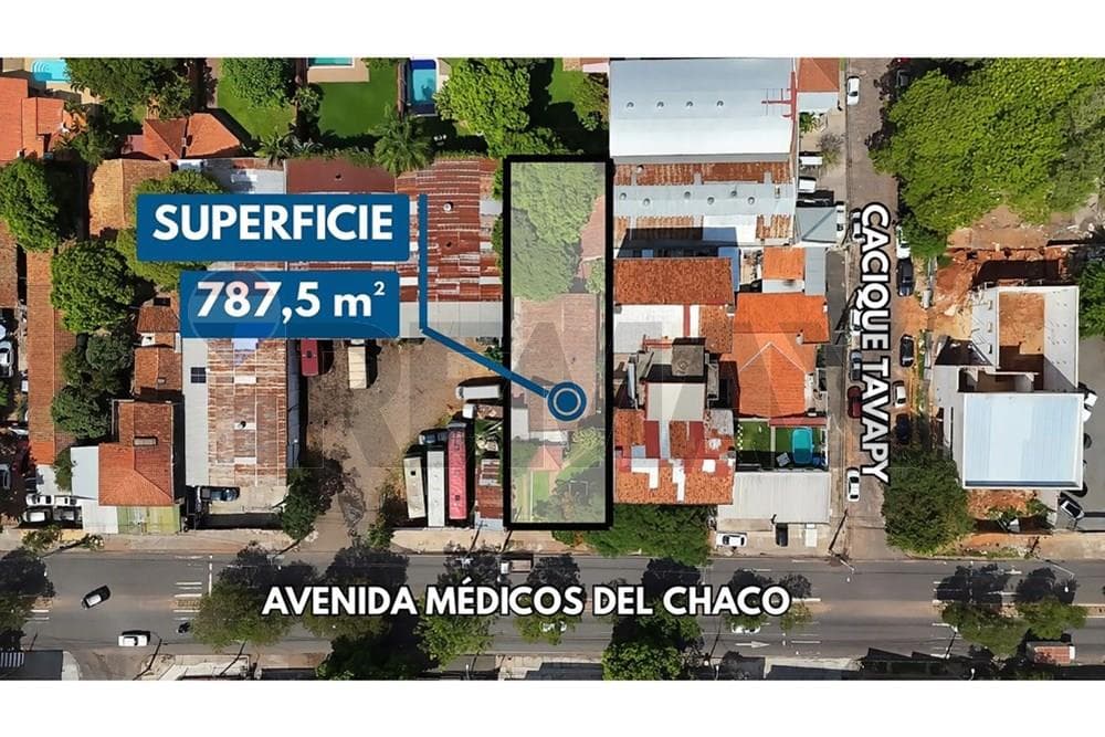 Terreno Comercial de 787 m2 sobre Av. Médicos del Chaco - Barrio Nazareth, foto 4