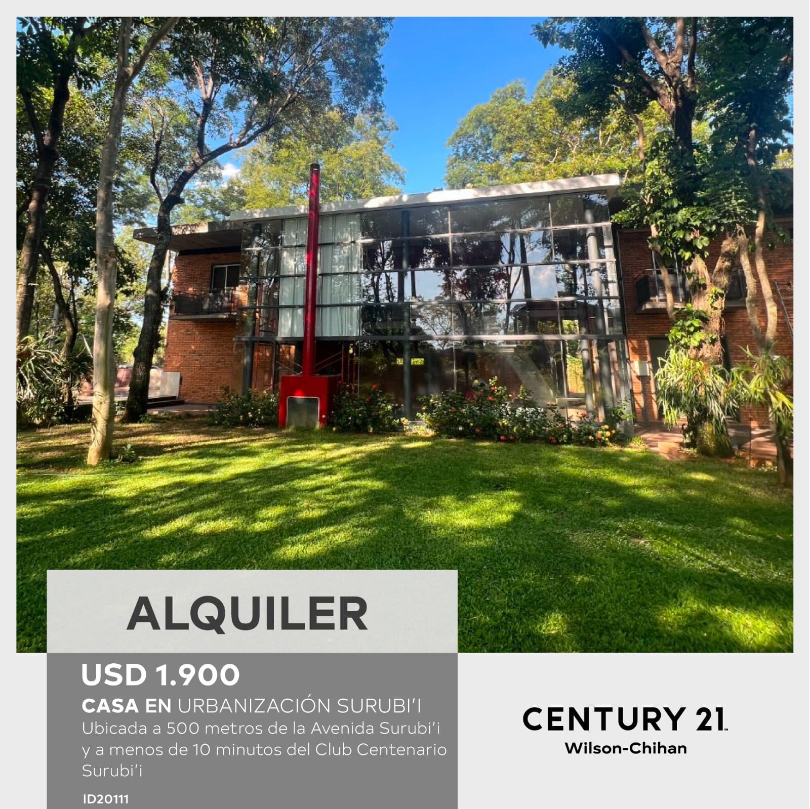 Moderna casa en alquiler , ubicada en el Club de Campo Surubi’i, foto 1