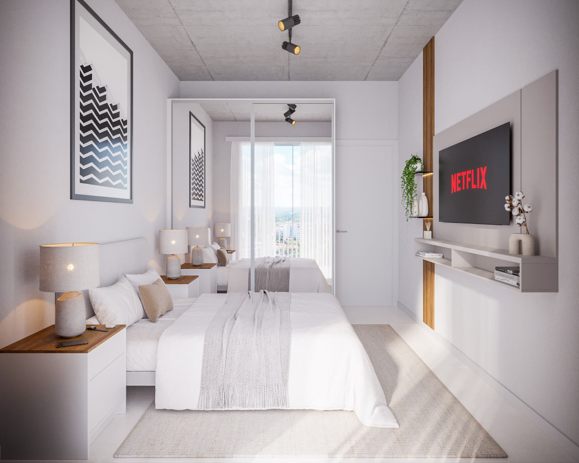 Dpto - 1 Dormitorio (3er Piso) | Barrio Ykua Sati, foto 1