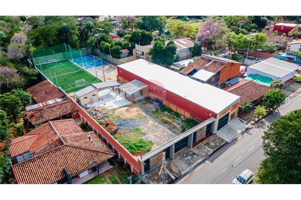 Amplio Terreno de 2.050 m² Amurallado en Lambaré (20m sobre Asfalto)