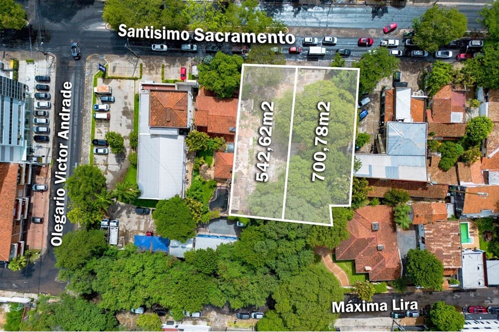Terreno importante sobre avda santisimo sacramento