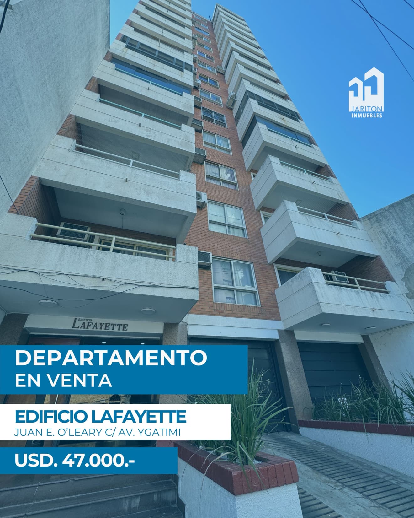 Exclusivo Departamento de 1 Dormitorio en Venta, Edificio Lafayette
