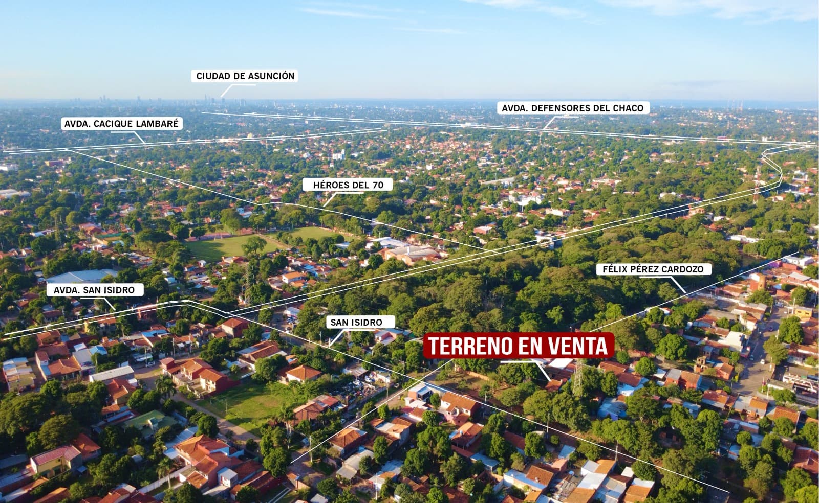 En venta terreno en lambare — foto 2