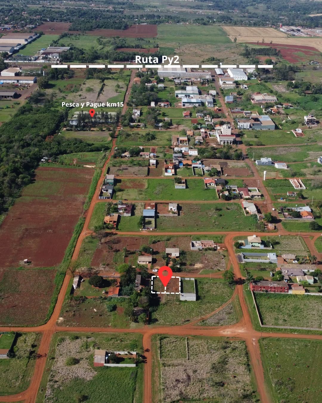 En venta 2 terreno juntos en minga guazu, foto 2