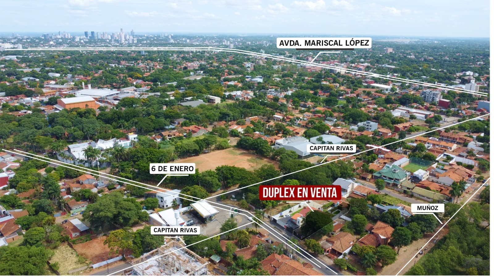 Vendo duplex -Fernando de la Mora zona norte