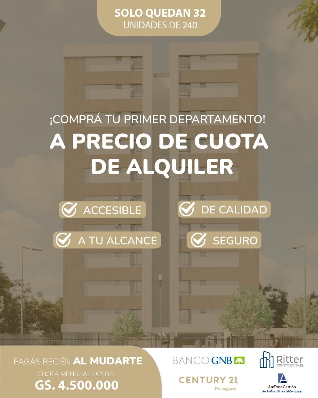 Depto lambare. Tu cuotas al mismo precio de alquiler!, foto 1