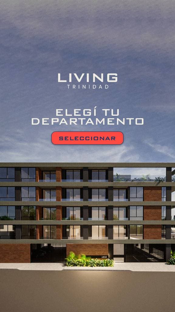 Monoambiente Edificio LIVING Trinidad