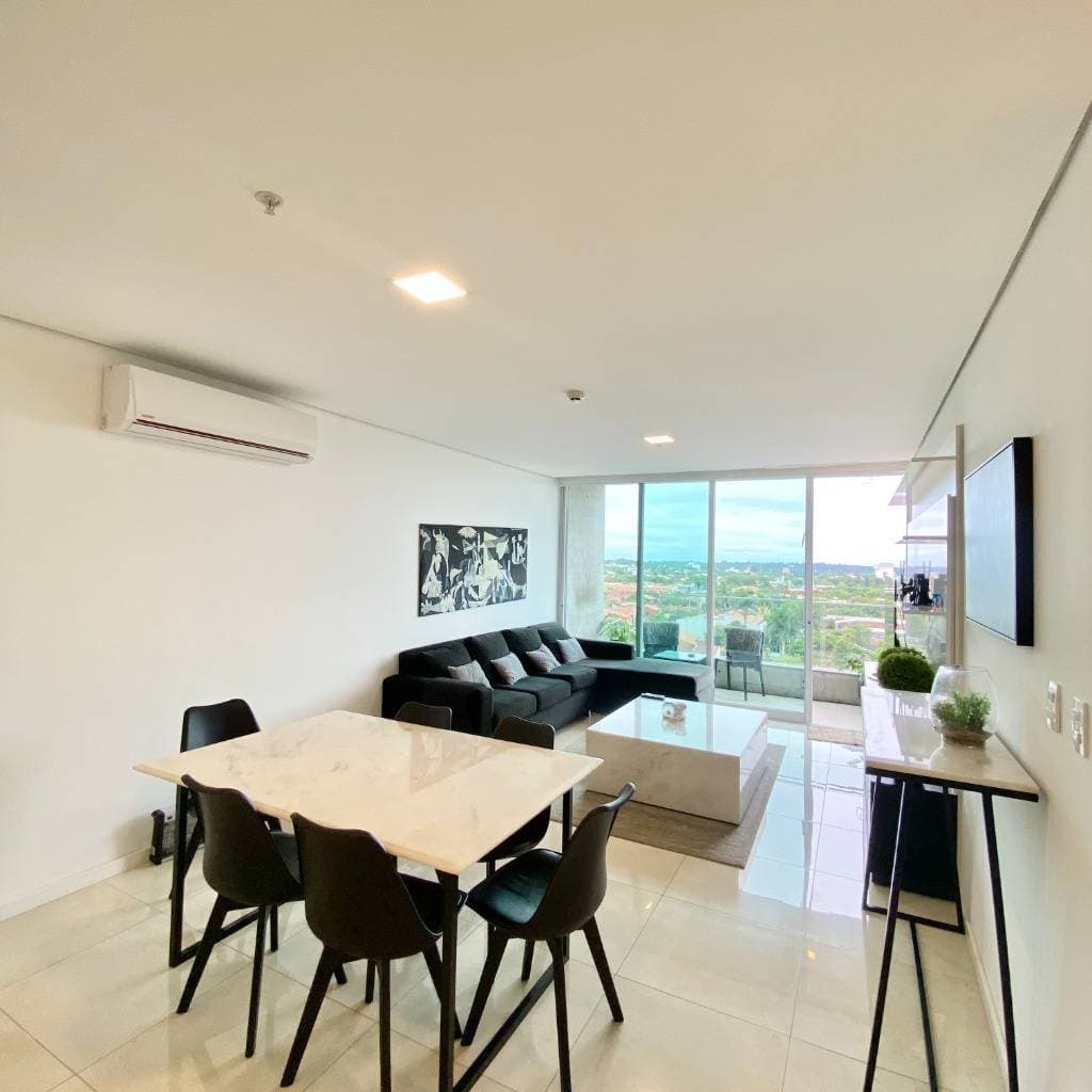 Departamento amoblado - altamira ykua sati — foto 4