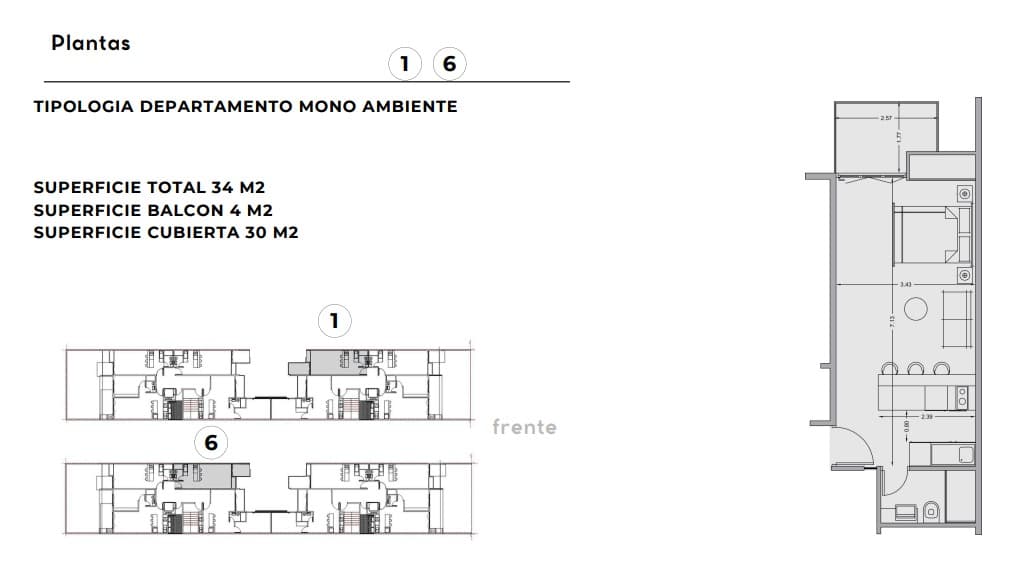 Departamentos en pozo a 20metros del shopping del sol, foto 4