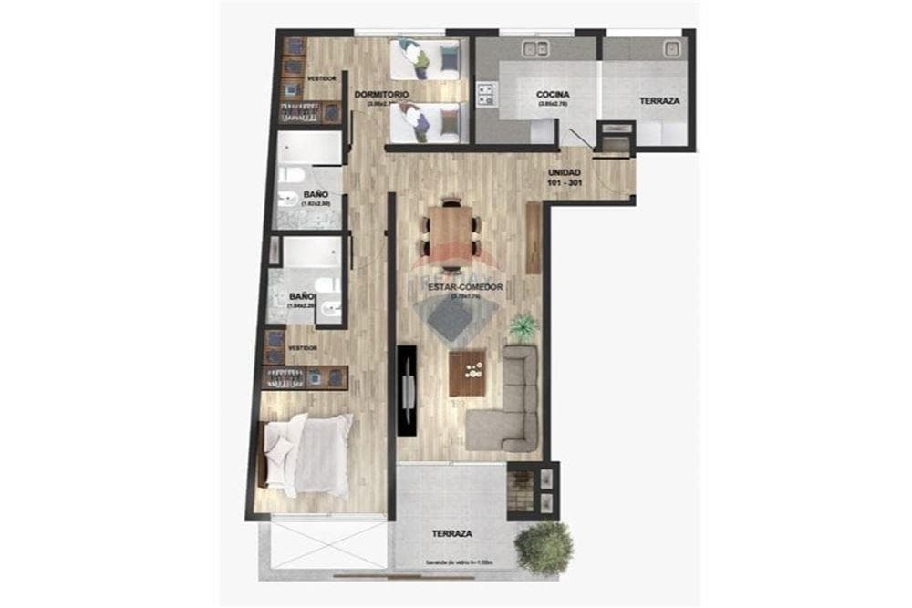 Departamento - Alquiler - Villa Morra, Asunción, Paraguay, foto 3