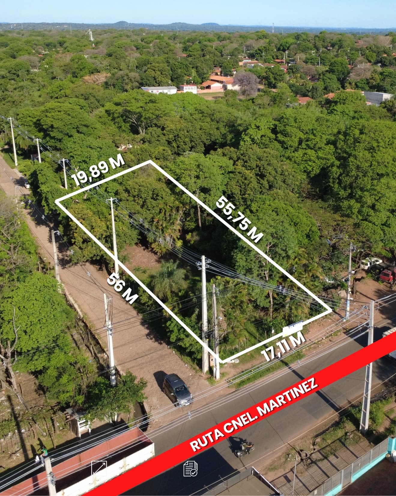 ¡en venta amplia esquina en Luque!