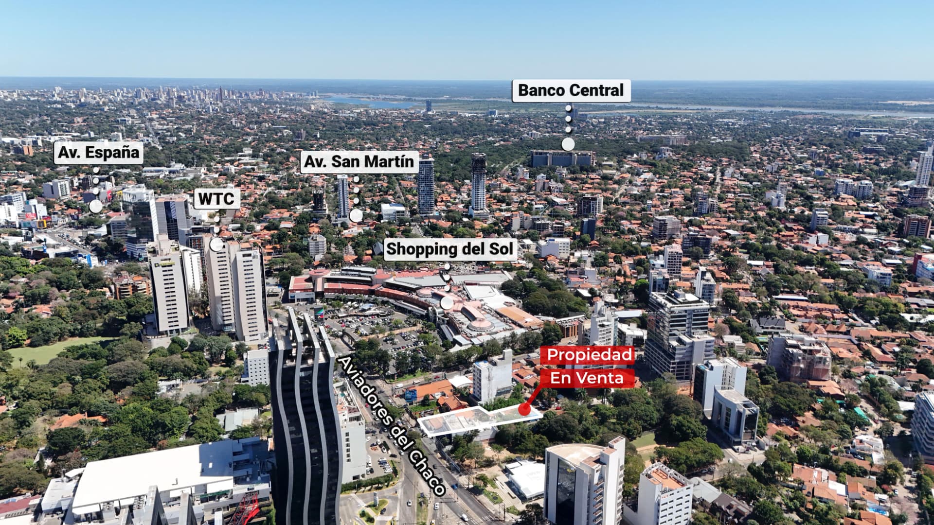 Terreno Exclusivo de 1.053 M2 Frente al Hotel Sheraton, Asunción, foto 3