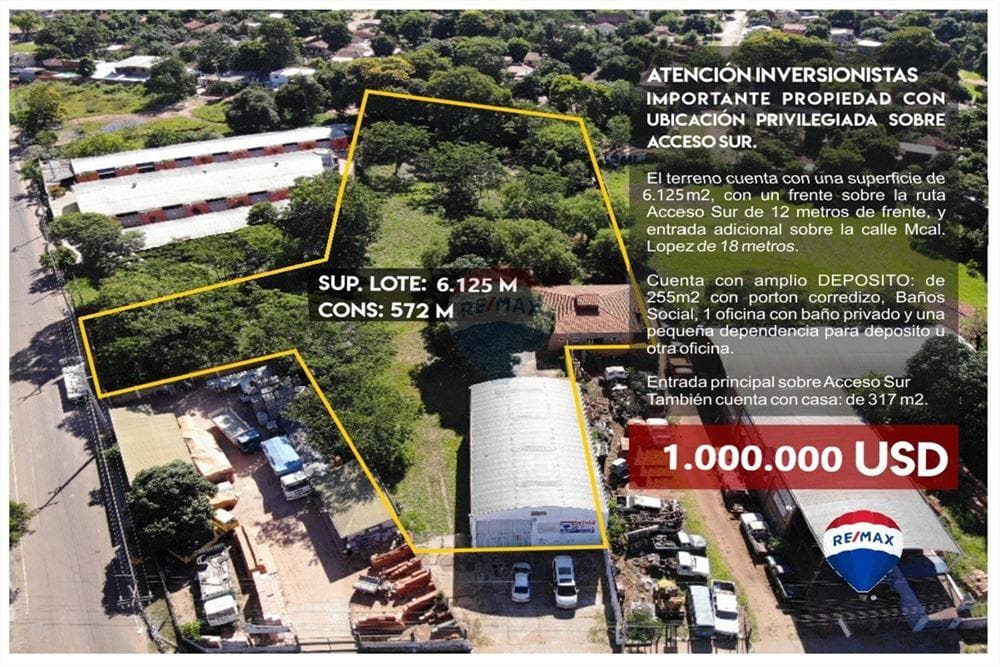 Predio en Venta sobre Acceso Sur Ideal Inversión Logística, foto 3