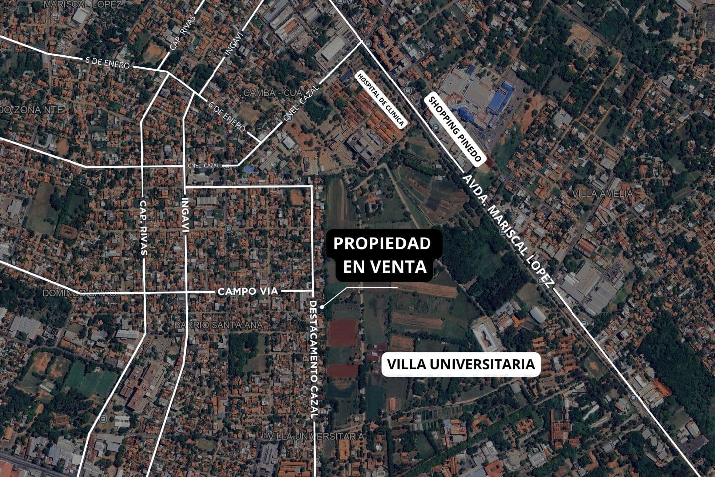 En venta amplio terreno en Fernando de la Mora - Zona Norte, foto 2