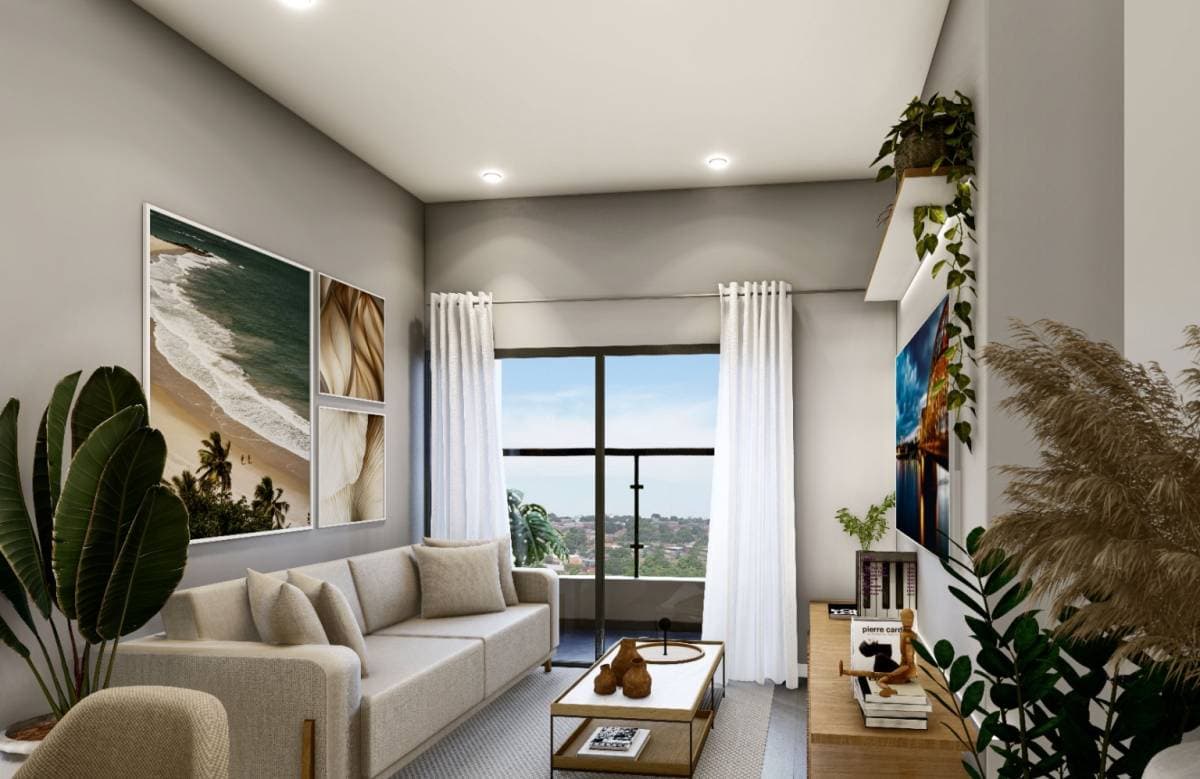 - depto. De 1 dorm de 47,6m2 - en pozo - living Trinidad, foto 4