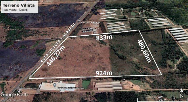 Terreno industrial de 37 hectáreas sobre la ruta Villeta-Alberdi — foto 1