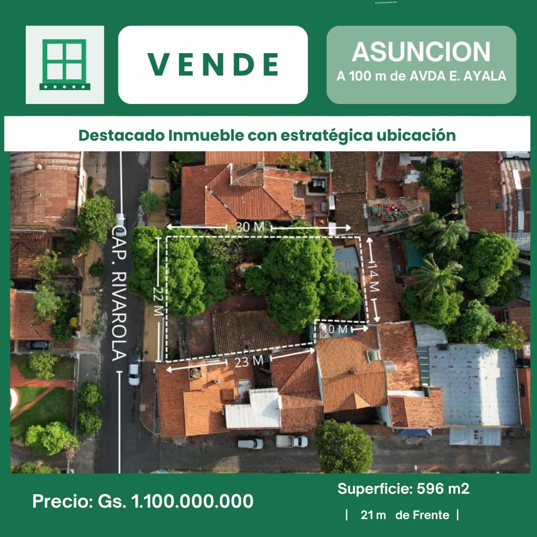 Inmueble Sobre Capitán Rivarola - Barrio Ciudad Nueva