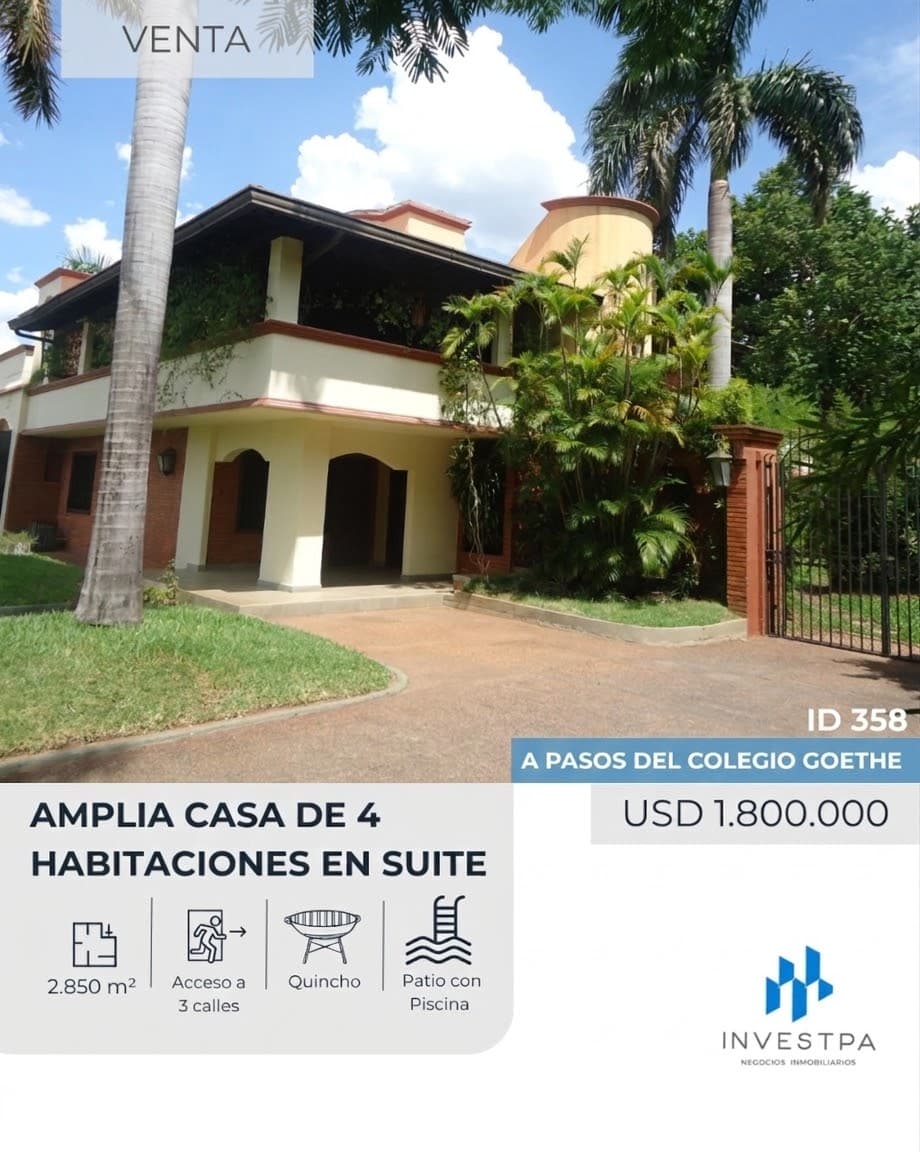 En venta residencia en ycua sati, foto 1