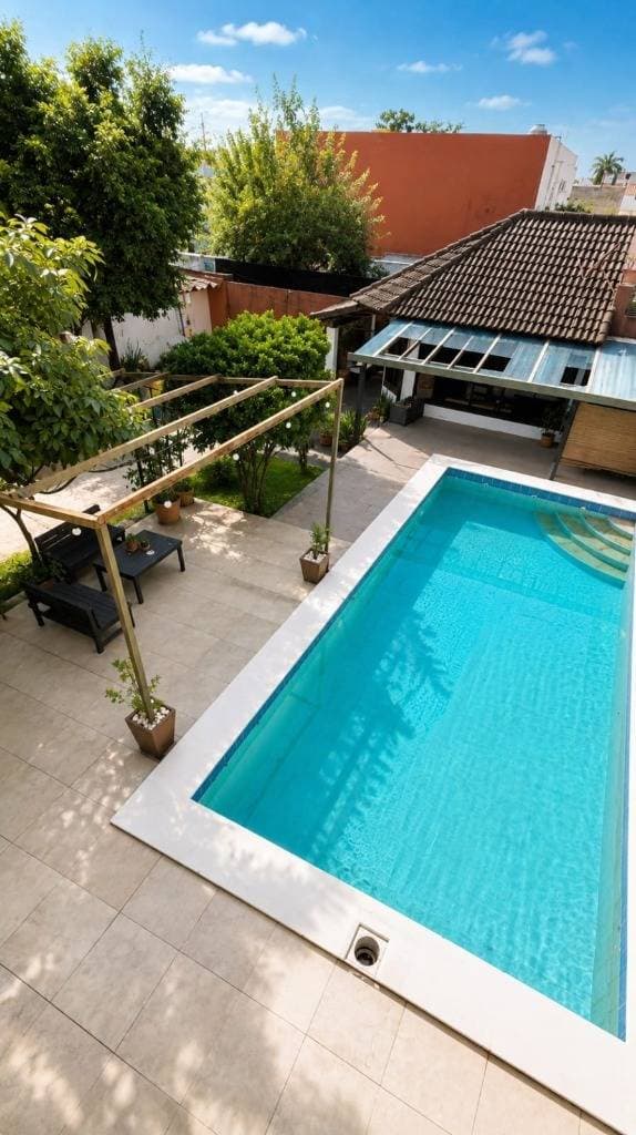 En venta casa con piscina en Luque sobre Jardín de Oro – Barrio América