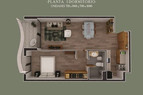 Departamento En Edificio Garden Park, Las Lomas (Carmelitas) — foto 1