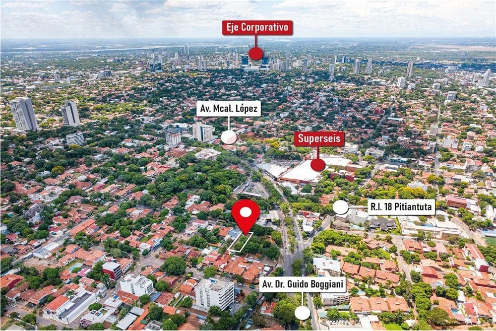 Vendo terreno asuncion - zona identificaciones